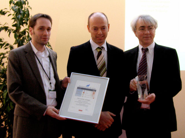 Auszeichnung zur Webseite 2007