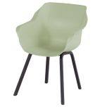 SOPHIE ELEMENT Armlehnensessel (schwarz/frenchgreen)