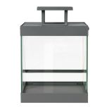 Laterne FINCA steel gray S