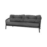 3-Sitzer Sofa OCEAN LARGE (dunkelgrau/grau)