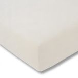 Spannbetttuch SAMT velours elfenbein