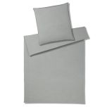 Casual Washed-Cotton Bettwäsche Crisp Stone