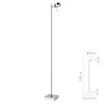 Stehleuchte BLING (chrom) von Sompex