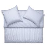 PURE MOMENTS Popeline Bettwäsche BARI (bleu)