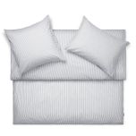 PURE MOMENTS Popeline Bettwäsche BARI (gris)