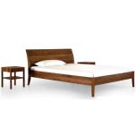 Massivholzbett CLASSICO amerikan. Nussbaum