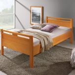 Senioren Basis Komfortbett DELMO Buche bernstein