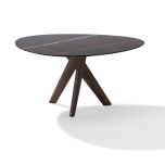 Esstisch TRILOPE (wankelförmig)