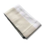 Küchentuch Halbleinen Nadelstreifen (beige)