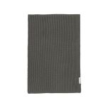 NORDIC KNIT Plaid in der Farbe Stone (dunkelgrau)