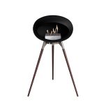 Bio-Kamin BLACK GROUND WOOD HIGH