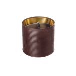 Outdoor Kerze LIVING BY HEART (dunkelbraun)