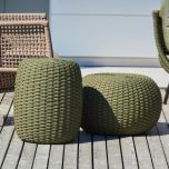 Outdoor Hocker MOON (olivegrün)