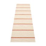 Kunststoffläufer OLLE brick cream von Pappelina