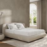 ORIGINS COMPLETE Polsterbett LEVINA (Stoff Fabrice nature)