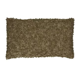 Kissen Zazou mit Bouclestoff und Wolle