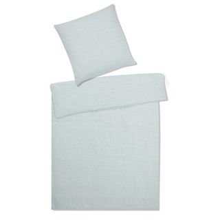 Casual Halbleinenbettwäsche Breeze pastellgrün