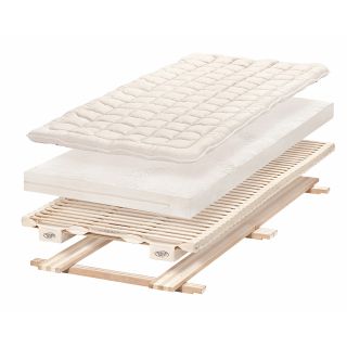 Schlafsystem LIFORMA SET Hüsler Einzelbett Latexmatratze 2Flex