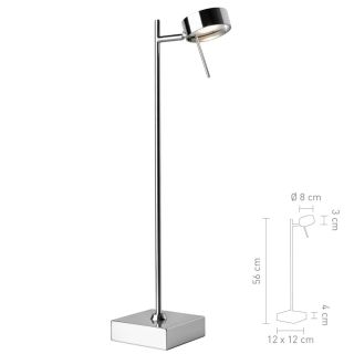 LED Tischleuchte BLING (chrom) von Sompex
