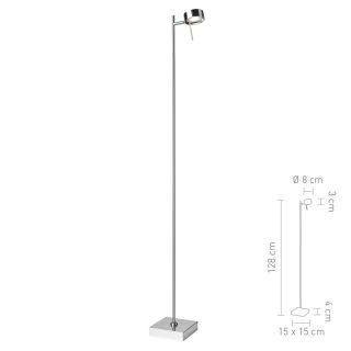 Stehleuchte BLING (chrom) von Sompex