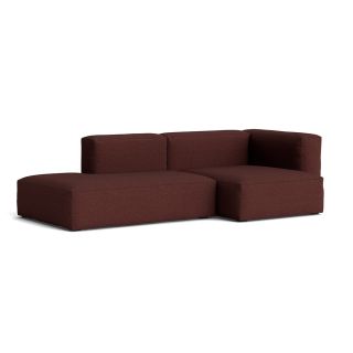 MAGS 2,5 Sofa Sitzer Combination 3 (Stoff TURF burgundy)