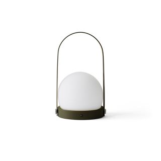 LED Lampe CARRIE matte olive