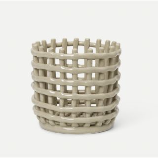 Keramik Korb Cashmere small 
