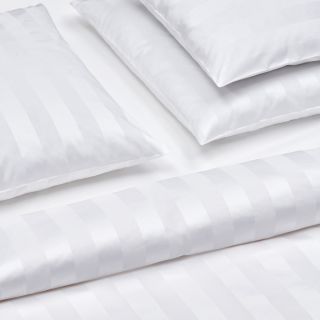 Satin Bettwäsche BROADWAY weiss