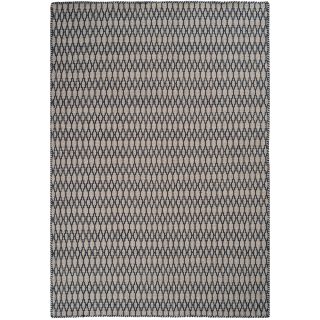 handgewebter Wollteppich ELLIOT earth