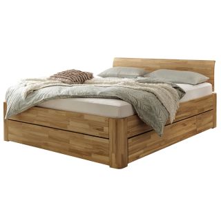 Function BELISSIMO Bettkastenbett Standard mit Kopfteil VOLA von HASENA