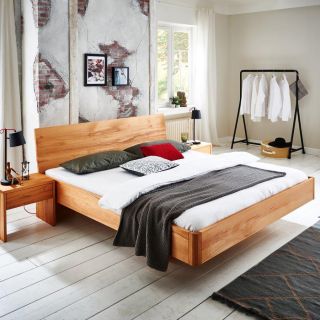 Design Massivholzbett Typ V Kernbuche