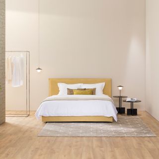 Schramm Origins Polsterbett Basis 25-0 mit Kopfteil MIND K24