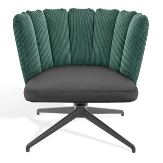 Lounge Sessel GAIA mit 4-Fuß-Stern-Drehgestell SL