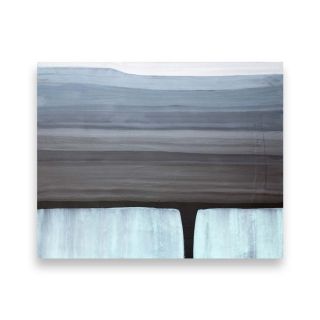 Acryl auf Papier auf Leinwand 'Shakleton' von Rolf Lorenz