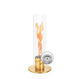SPIN 1200 Bioethanol Windlicht (Tischfeuer) gold