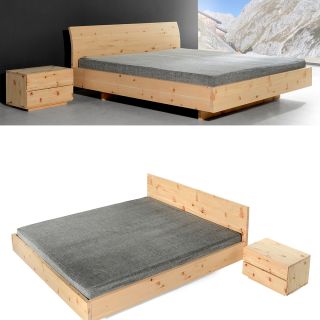 Massivholzbett ETOS 23 BF Zirbe