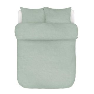 Reinleinen Bettwäsche VALKA (Smoke Green)