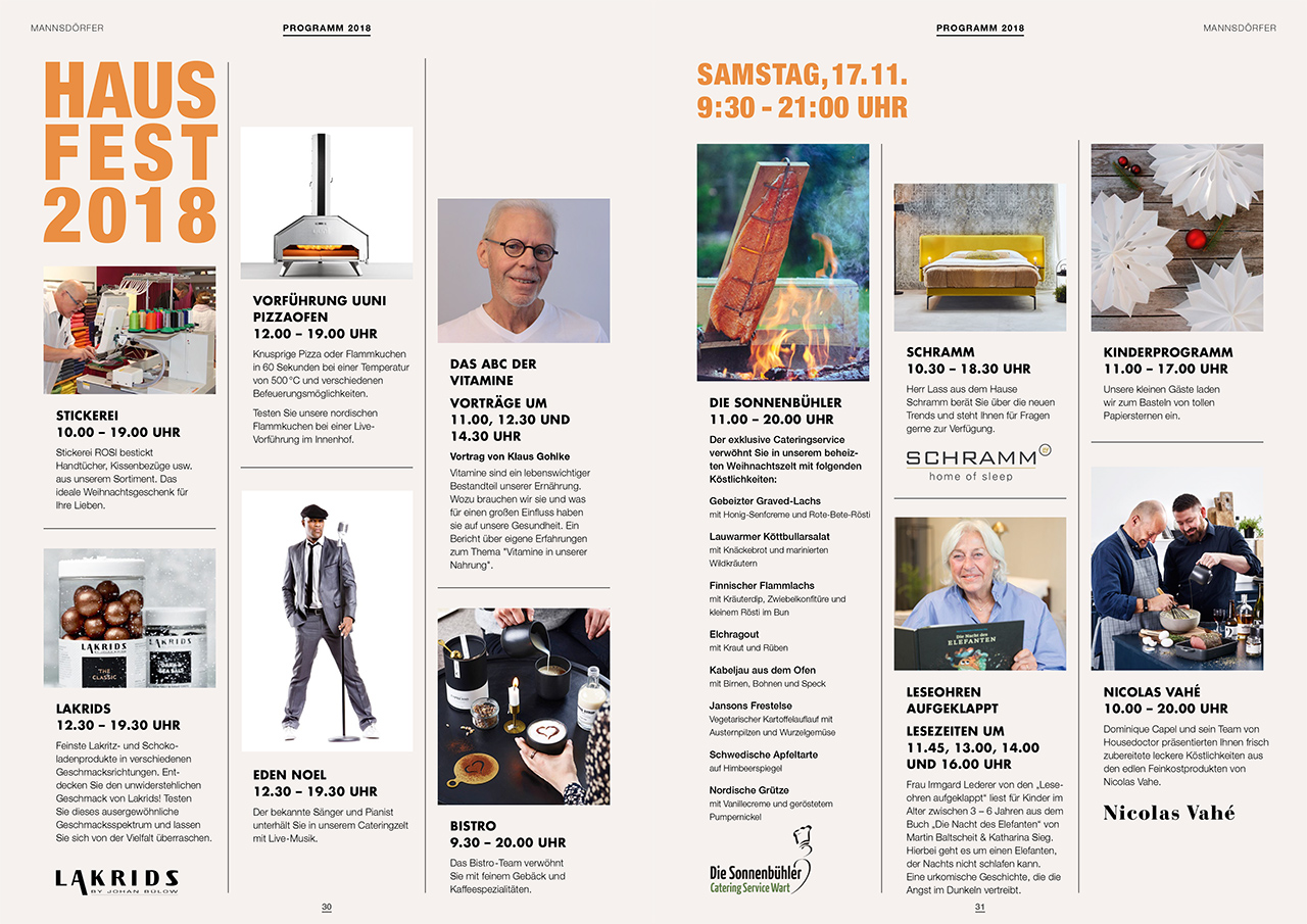 Hausfest Programm 2018 Hausfest Programm 2018