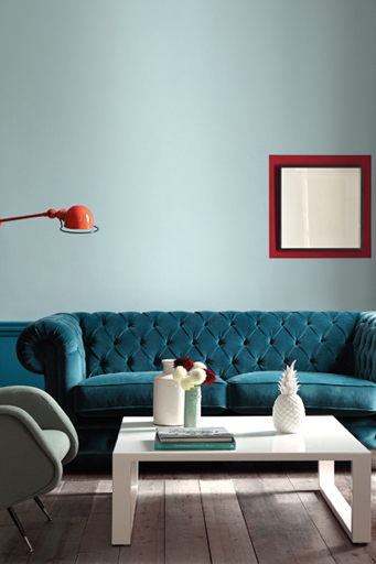 Little Green Farbe: Gentle Sky